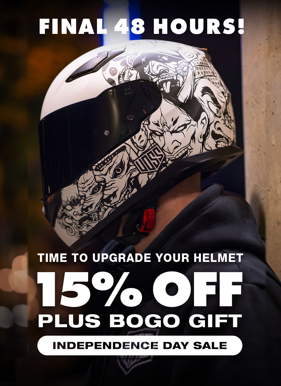 Independence Sale! - Voss Helmets